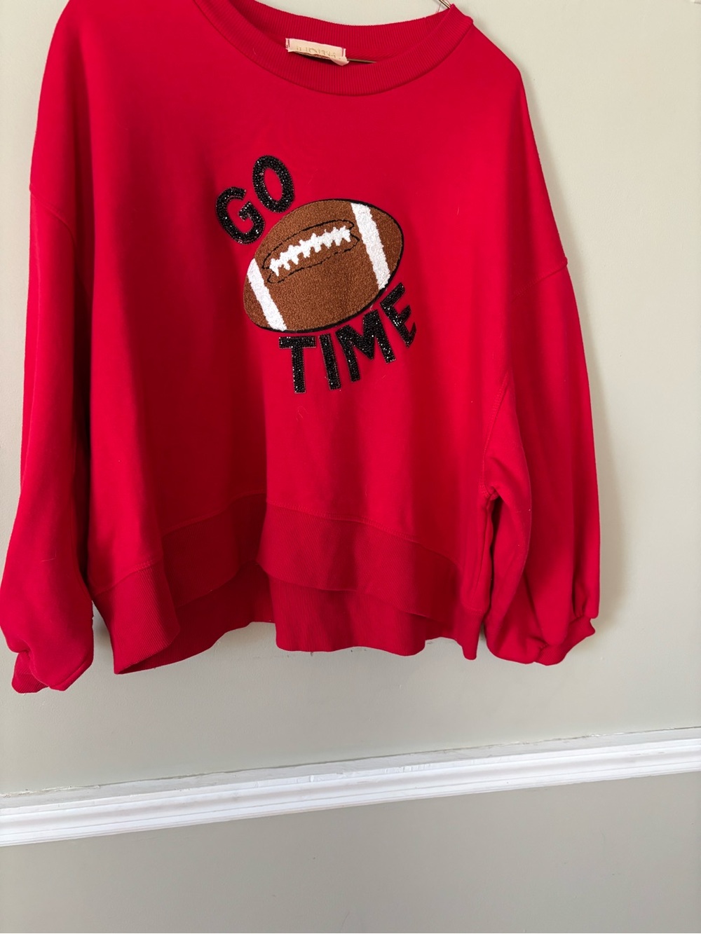 JUDITH MARCH Go Time Football Sweatshirt - Picture 2 of 4